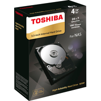 Жесткий диск Toshiba N300 4TB [HDWQ140EZSTA]