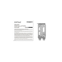 Видеокарта ZOTAC GeForce GTX 1050 Ti Low Profile 4GB GDDR5 [ZT-P10510E-10L]