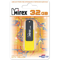 USB Flash Mirex Color Blade City 32GB (желтый) [13600-FMUCYL32]
