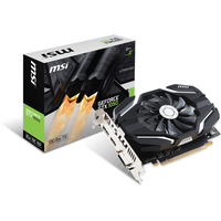 Видеокарта MSI Geforce GTX 1050 OCV1 2GB GDDR5 (с одним вентилятором)