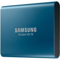 Внешний жесткий диск Samsung T5 500GB (синий)