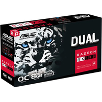 Видеокарта ASUS Radeon RX 580 OC Edition 8GB GDDR5 [DUAL-RX580-O8G]