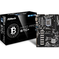 Материнская плата ASRock H110 PRO BTC+