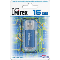 USB Flash Mirex UNIT AQUA 16GB (13600-FMUAQU16)