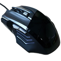 Игровая мышь Dowell MG-100 (черный/серый)