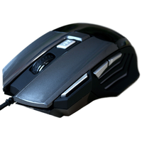 Игровая мышь Dowell MG-100 (черный/серый)