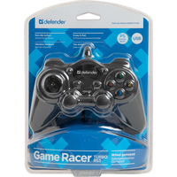 Геймпад Defender Game Racer Turbo RS3 USB-PS2/3 [64251]