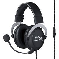 Наушники с микрофоном HyperX Cloud Silver [HX-HSCL-SR/NA]