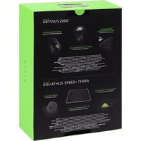 Игровая мышь Razer Abyssus 2000 + Goliathus Speed Terra Small