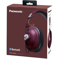Наушники с микрофоном Panasonic RP-HTX80BGCR (бордовый)