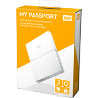 Внешний жесткий диск WD My Passport 2TB WDBLHR0020BWT