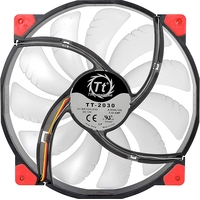 Кулер для корпуса Thermaltake Luna 20 LED Red CL-F025-PL20RE-A