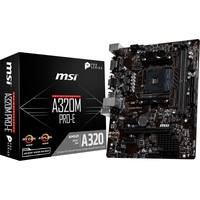 Материнская плата MSI A320M PRO-E