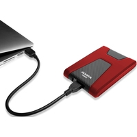 Внешний накопитель A-Data DashDrive Durable HD650 AHD650-1TU31-CRD 1TB (красный)