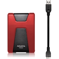 Внешний накопитель A-Data DashDrive Durable HD650 AHD650-1TU31-CRD 1TB (красный)