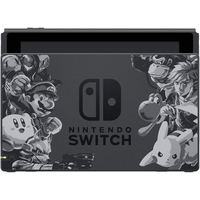 Игровая приставка Nintendo Switch Super Smash Bros. Ultimate Edition (серый)