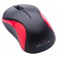 Мышь Oklick 605SW (черный/красный) [384110]