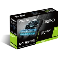 Видеокарта ASUS Phoenix GeForce GTX 1660 OC Edition 6GB GDDR5 PH-GTX1660-O6G