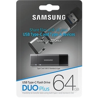 USB Flash Samsung DUO Plus 64GB (серый)