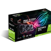 Видеокарта ASUS ROG Strix GeForce GTX 1660 Ti OC edition 6GB GDDR6 [TUF-GTX1660TI-O6G-GAMING]