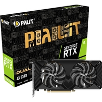 Видеокарта Palit GeForce RTX 2060 Super Dual 8GB GDDR6 NE6206S018P2-1160A