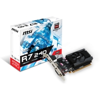 Видеокарта MSI Radeon R7 240 1GB DDR3 LP