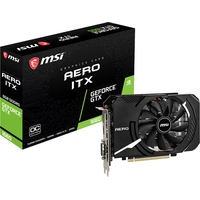 Видеокарта MSI GeForce GTX 1660 Aero ITX OC 6GB GDDR5