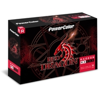 Видеокарта PowerColor Red Dragon Radeon RX 580 8GB GDDR5 AXRX 580 8GBD5-DHD/OC