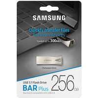 USB Flash Samsung BAR Plus 256GB (серебристый)