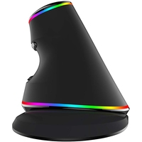 Вертикальная мышь Delux M618 Plus RGB
