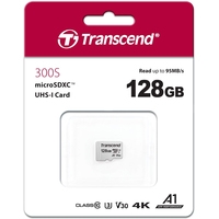 Карта памяти Transcend microSDXC 300S 128GB TS128GUSD300S