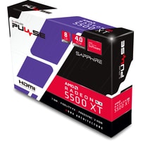Видеокарта Sapphire Pulse Radeon RX 5500 XT 8GB GDDR6 11295-01-20G