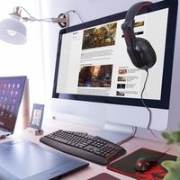 Клавиатура + мышь с ковриком + наушники Redragon S101-BA