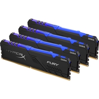 Оперативная память HyperX Fury RGB 4x8GB DDR4 PC4-24000 HX430C15FB3AK4/32
