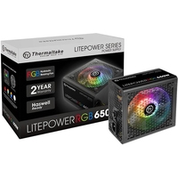 Блок питания Thermaltake Litepower RGB 650W LTP-650AL2NK