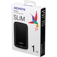 Внешний накопитель A-Data HV300 AHV300-2TU31-CBK 2TB (черный)