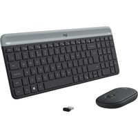 Клавиатура + мышь Logitech MK470 Slim Wireless Combo