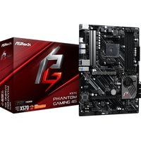 Материнская плата ASRock X570 Phantom Gaming 4S Материнская плата ASRock X570 Phantom Gaming 4S