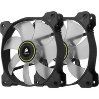 Вентилятор для корпуса Corsair Air SP140 LED Green Twin Pack (CO-9050037-WW)