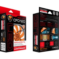Вентилятор для корпуса Cougar CFD 120 RED