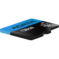 Карта памяти A-Data Premier AUSDX128GUICL10A1-RA1 microSDXC 128GB (с адаптером)