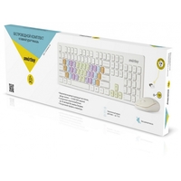 Клавиатура + мышь SmartBuy 218346AG [SBC-218346AG-W]