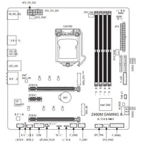 Материнская плата Gigabyte Z490M Gaming X (rev. 1.0)