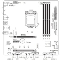 Материнская плата Gigabyte Z490M (rev. 1.0)