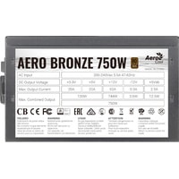 Блок питания AeroCool Aero Bronze 750W