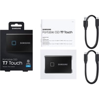 Внешний накопитель Samsung T7 Touch 500GB (черный)