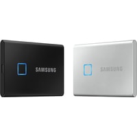 Внешний накопитель Samsung T7 Touch 500GB (черный)