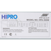Блок питания Hipro HPA-500W 500W