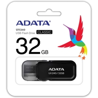 USB Flash A-Data UV240 32GB (черный)