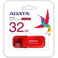 USB Flash A-Data UV240 32GB (красный)